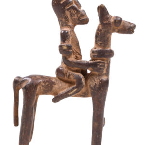 Equestrian Figure - Bronze - Dogon - Mali