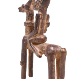 Equestrian Figure - Bronze - Dogon - Mali