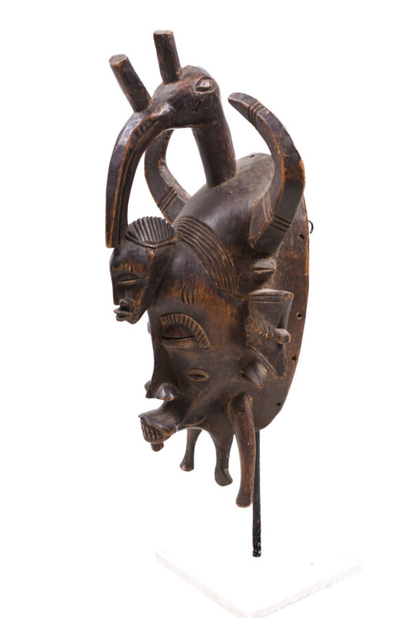 Kpeliye mask - Wood - Senufo - Ivory Coast
