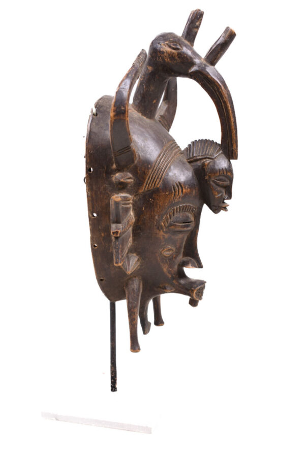 Kpeliye mask - Wood - Senufo - Ivory Coast