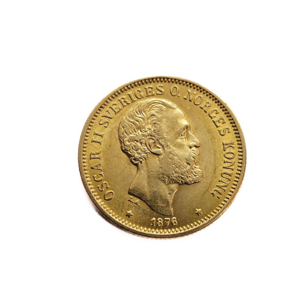 Sweden 20 Kroner 1876 Oscar II