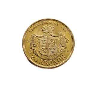 Sweden 20 Kroner 1876 Oscar II