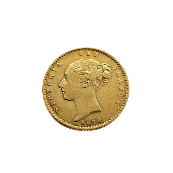 United Kingdom 1/2 Sovereign 1870 Victoria