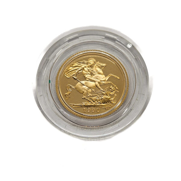 United Kingdom 2 Sovereigns 1990 Elizabeth II