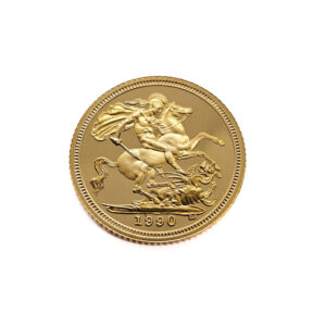 United Kingdom 2 Sovereigns 1990 Elizabeth II