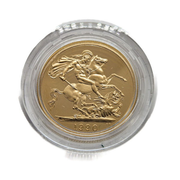 United Kingdom 1/2 Sovereign 1990 Elizabeth II