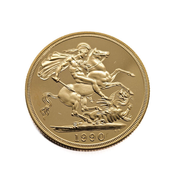 United Kingdom 1/2 Sovereign 1990 Elizabeth II