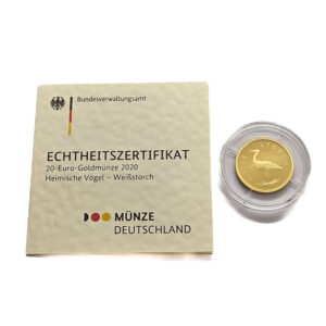 Germany 20 Euro 2020-A White Stork