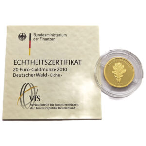 Germany 20 Euro 2010-G Eiche