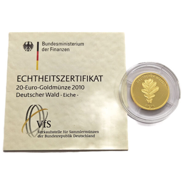 Germany 20 Euro 2010-G Eiche