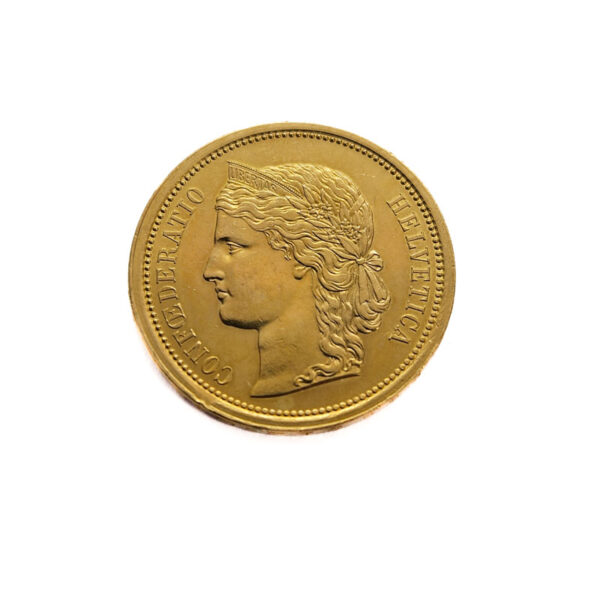 Switzerland 20 Francs 1886 Helvetica