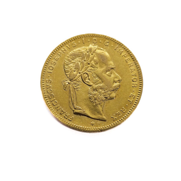 Austria 20 Francs / 8 Forint 1875 Franz Joseph I