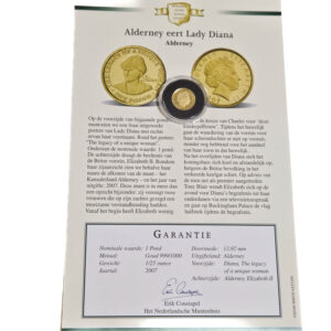 Alderney 1 Pound 2007 Lady Diana - Elizabeth II