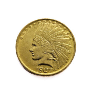 USA 10 Dollars 1907 Indian Head - No Motto