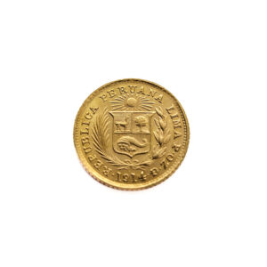 Peru 1/5 Libra 1914
