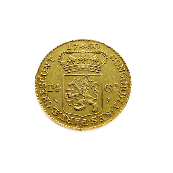 Holland 14 Gulden 1750 (1963) Gouden Rijder
