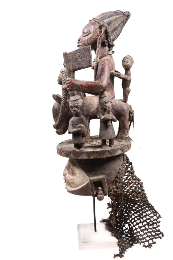 Gelede mask - Wood - Yoruba - Nigeria