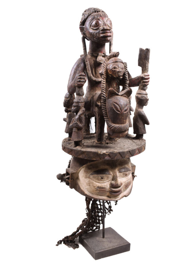 Gelede mask - Wood - Yoruba - Nigeria