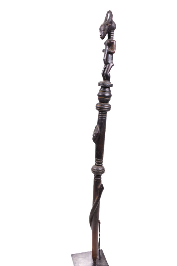 Power Stick / Scepter - Wood - Djimini - Ivory Coast