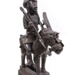 Equestrian Figure - Bronze - Edo - Benin