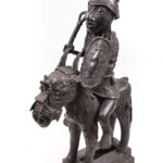 Equestrian Figure - Bronze - Edo - Benin