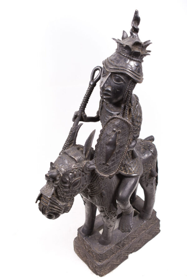 Equestrian Figure - Bronze - Edo - Benin