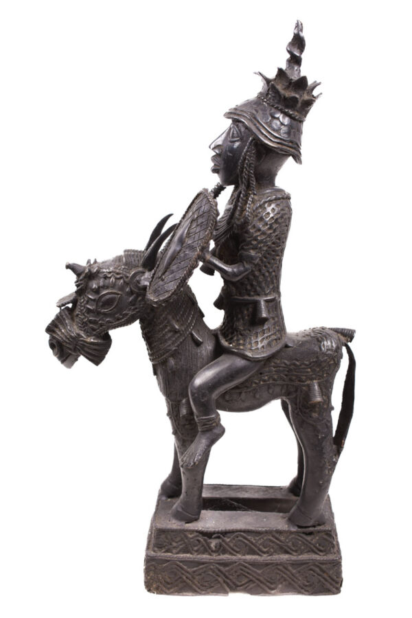 Equestrian Figure - Bronze - Edo - Benin