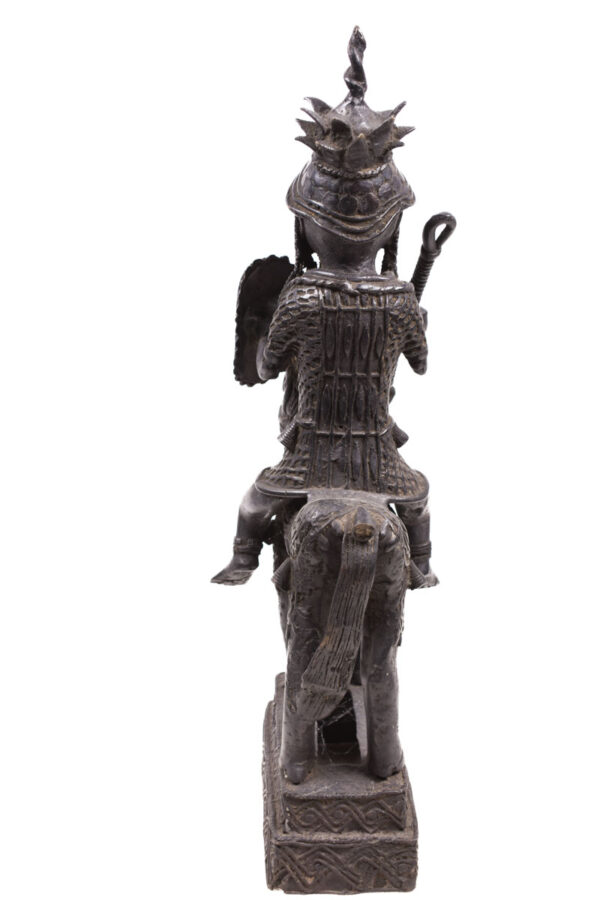 Equestrian Figure - Bronze - Edo - Benin