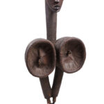 Stool - Wood - Luba - DR Congo
