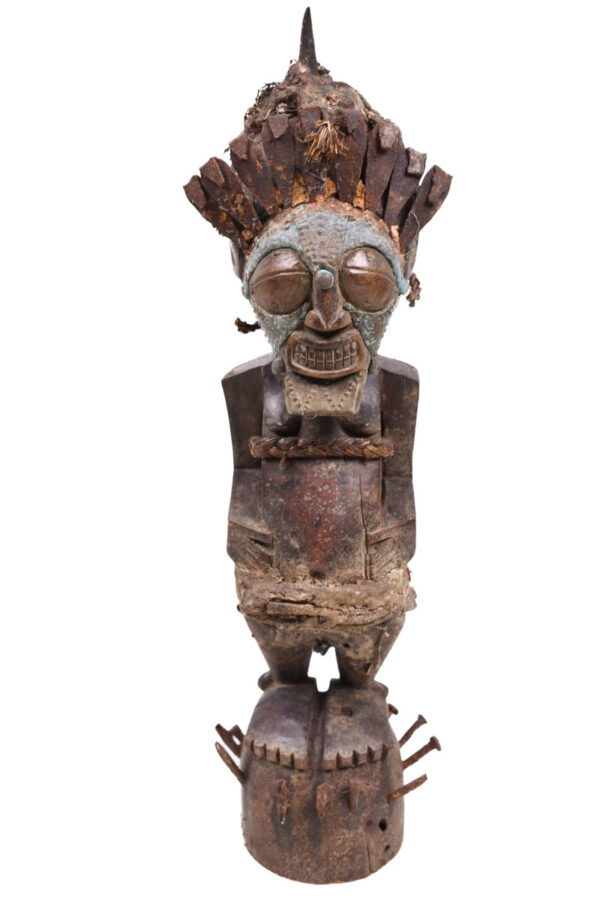 Power Figure - Wood, Metal - Songye - Congo