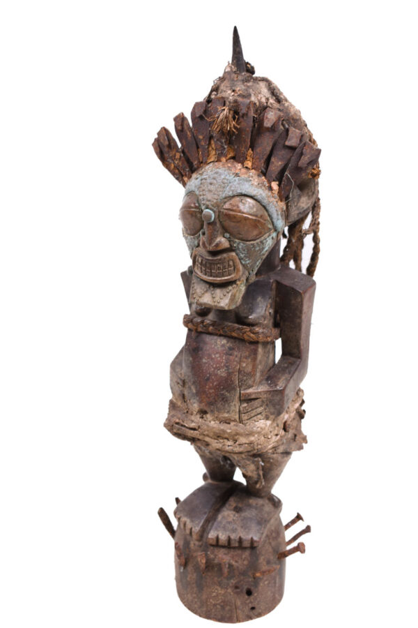 Power Figure - Wood, Metal - Songye - Congo