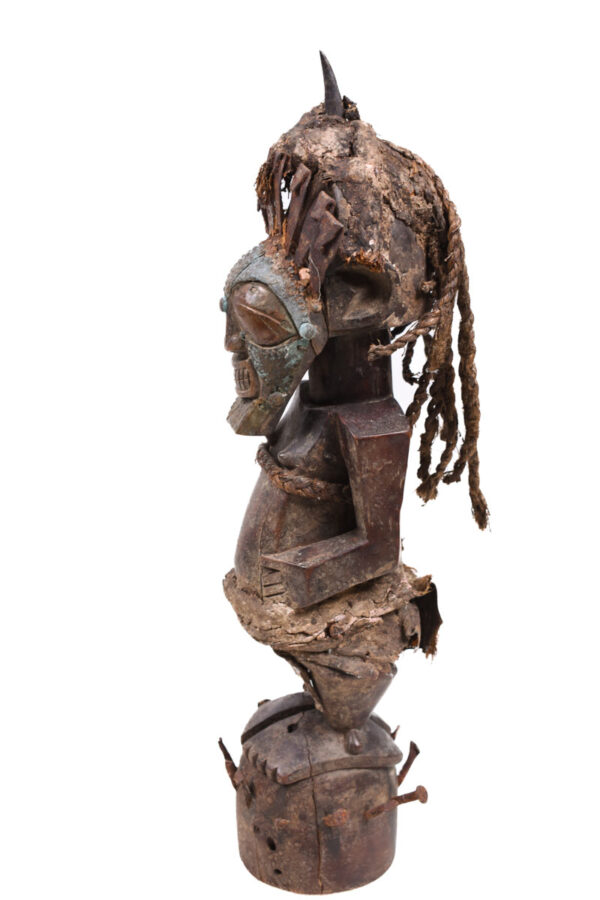 Power Figure - Wood, Metal - Songye - Congo