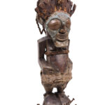 Power Figure - Wood, Metal - Songye - Congo