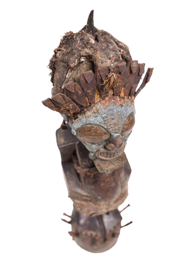 Power Figure - Wood, Metal - Songye - Congo