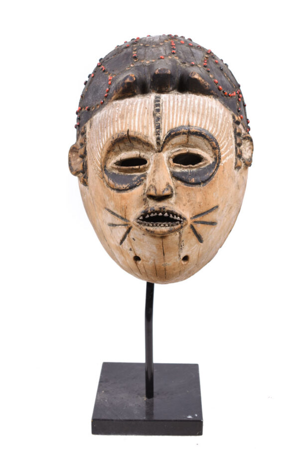 Mask - Wood - Idoma - Nigeria - Schädler certificate