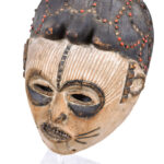 Mask - Wood - Idoma - Nigeria - Schädler certificate
