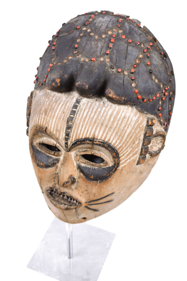 Mask - Wood - Idoma - Nigeria - Schädler certificate