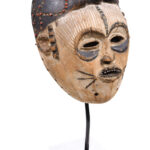 Mask - Wood - Idoma - Nigeria - Schädler certificate