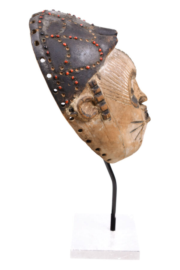 Mask - Wood - Idoma - Nigeria - Schädler certificate