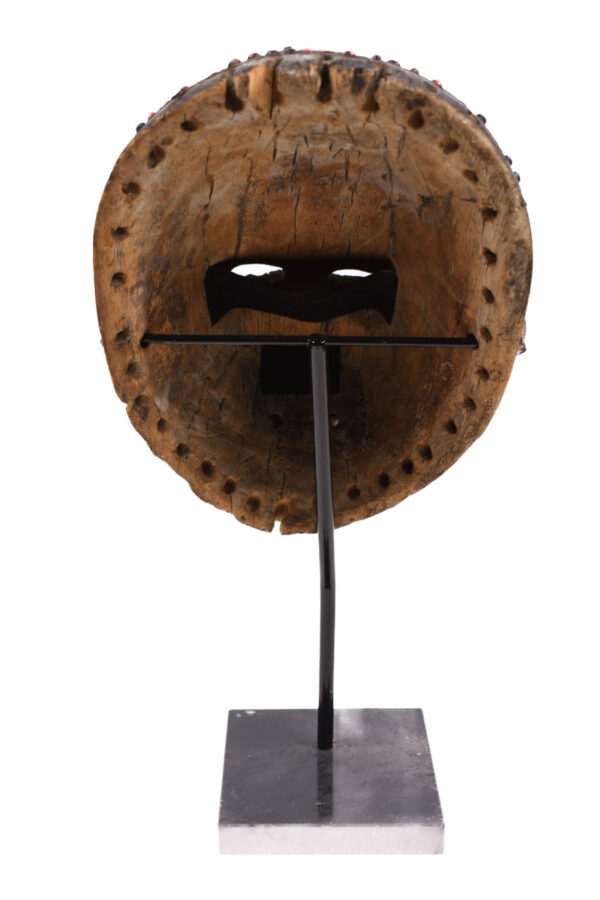 Mask - Wood - Idoma - Nigeria - Schädler certificate