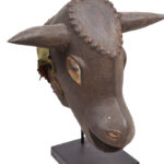 Bulll mask - Wood - Bidjogo - Guinee Bissau