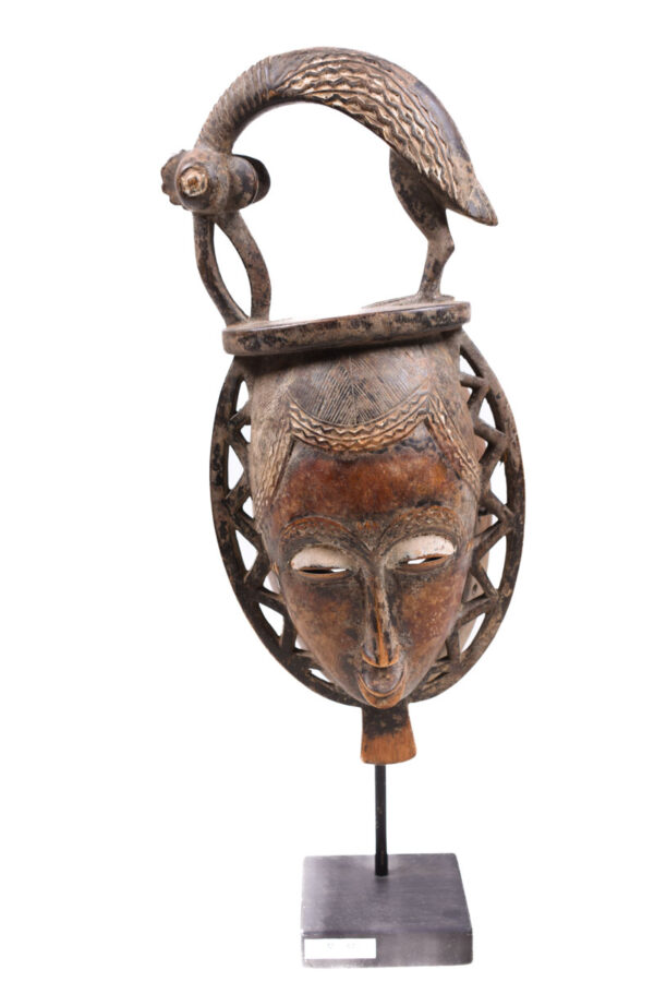 Dance mask - Wood - Yaure - Ivory Coast