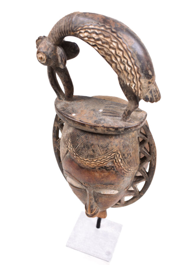 Dance mask - Wood - Yaure - Ivory Coast