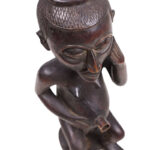 Anthropomorphic Cup Figure - Wood - Kuba - Congo