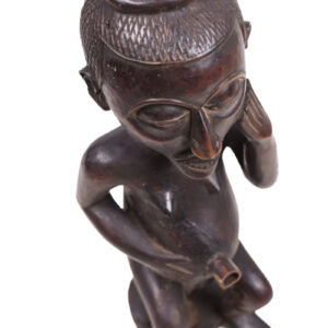 Anthropomorphic Cup Figure - Wood - Kuba - Congo