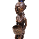 Divination bowl figure - Wood - Yoruba - Nigeria