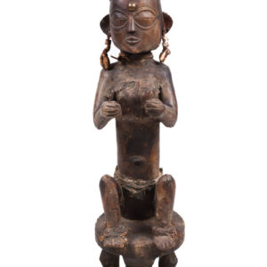 Ancestor figure - Wood - Chokwe - Congo