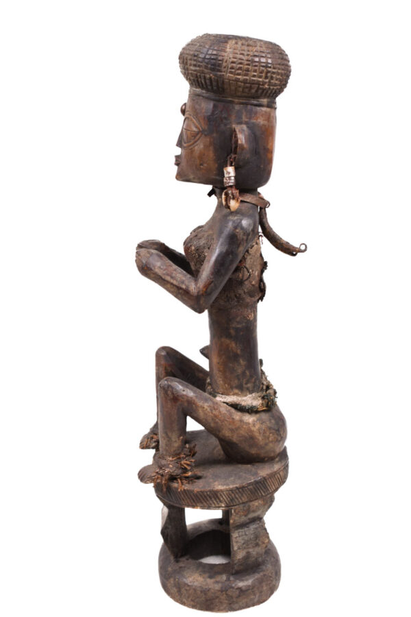 Ancestor figure - Wood - Chokwe - Congo