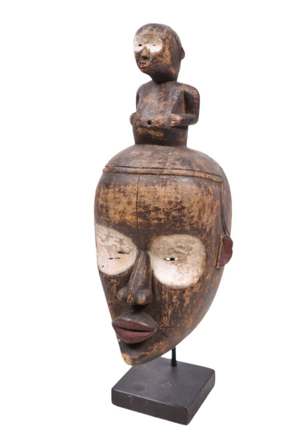 Mask - Wood - Bakongo - DR Congo