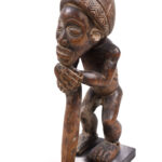 Ancestor figure - Wood - Chokwe - Congo